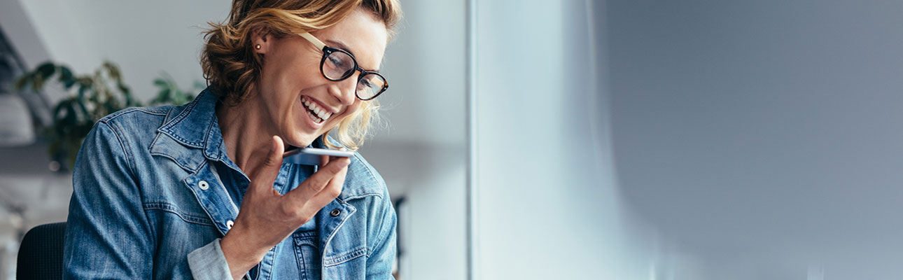 Woman talking on cell phone